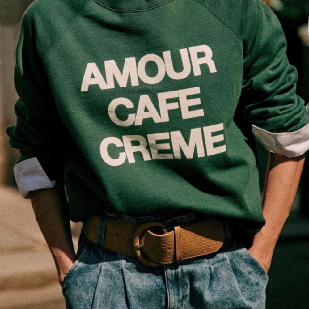 COPY - Sezane sweatshirt NAVY